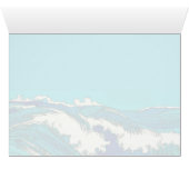 PixDezines konen uehara ocean waves, 上原 Cards (Inside Horizontal (Bottom))