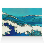 PixDezines konen uehara ocean waves, 上原 Cards (Inside Horizontal (Top))