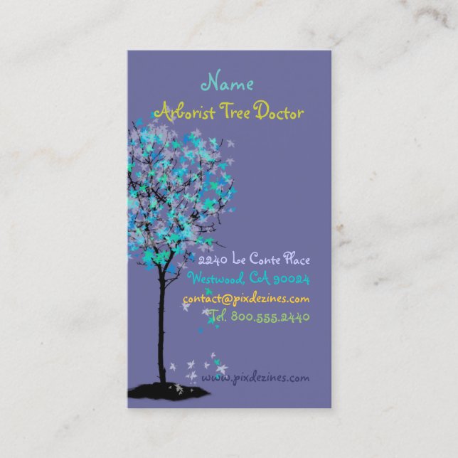 PixDezines landscaper/tree trimmers/DIY colors! Business Card (Front)