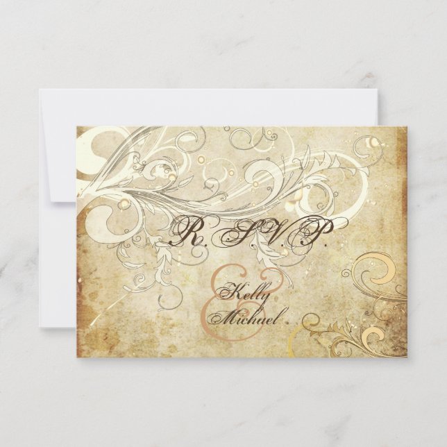 PixDezines LARGE rsvp vintage cream swirls (Front)