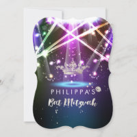 PixDezines Laser Lights/Faux Silver Crown