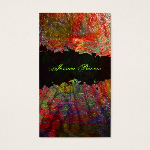 PixDezines abstract/gold texture Business Card