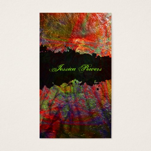 Customizable PixDezines abstract/gold texture Business Card