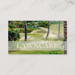 PixDezines lawn care/gardener/DIY fonts Business Card