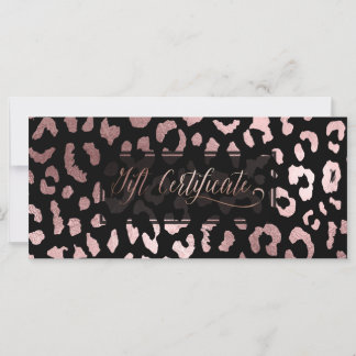 PixDezines Leopard/Rose Gold/Gift Certificate