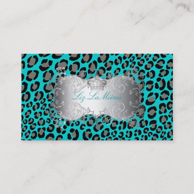 PixDezines Leopard spots / business cards (Front)