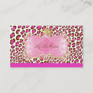 PixDezines Leopard spots / business cards