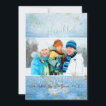 PixDezines Love Light Hannukkah/snow Bokeh Holiday Card<br><div class="desc">Pixdezines love and light for Hanukkah blessings cards,  real snow bokeh background,  snowflakes in faux gold and silver,  Happy Hanukkah in fun modern script font.  DIY background color,  trim,  fonts,  and fonts' colors.

Copyright © 2008-2018 PixDezines™.  All rights reserved.</div>