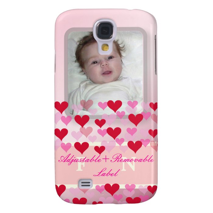 PixDezines Love Photo Template, Monogram available Galaxy S4 Cover