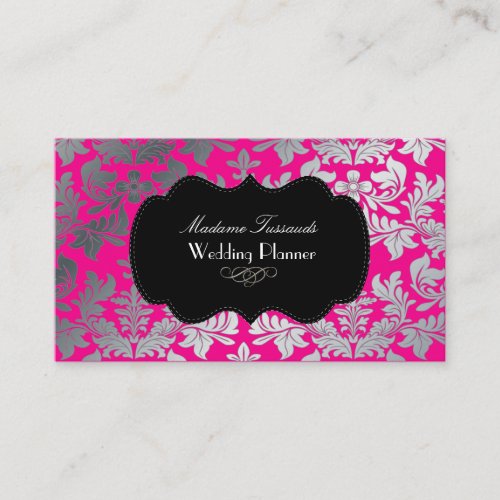PixDezines Loyalty card baroque damask/DIY color Business Card Template