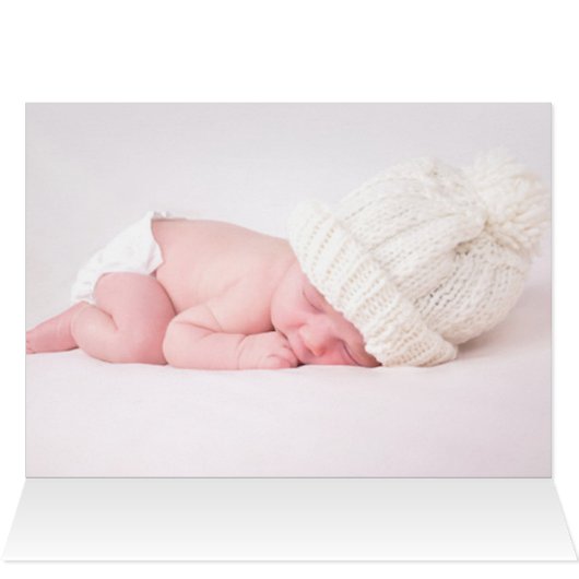 PixDezines Marble Baby Shower/Photos Thank You (Inside Horizontal (Top))