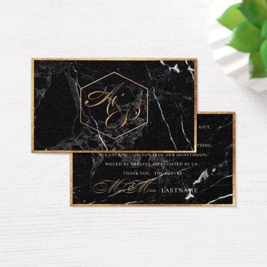 PixDezines Marble+Faux Gold Elegant Script /Gift (Desk)