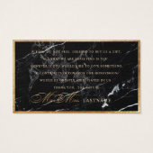 PixDezines Marble+Faux Gold Elegant Script /Gift (Back)