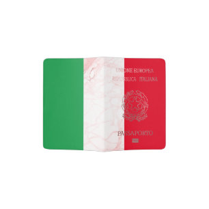 PixDezines Marble/Faux Rose Gold/Italian Passport Holder
