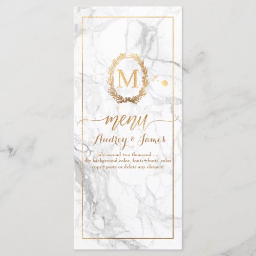 PixDezines MarbleShine MenuFaux Gold Menu