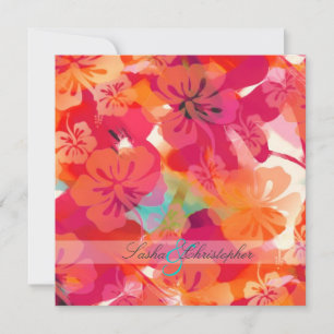 PixDezines Maui Hibiscus Invitation