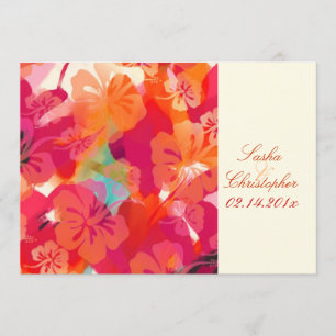 PixDezines Maui Hibiscus Invitation