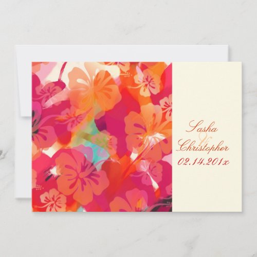 PixDezines Maui Hibiscus Invitations