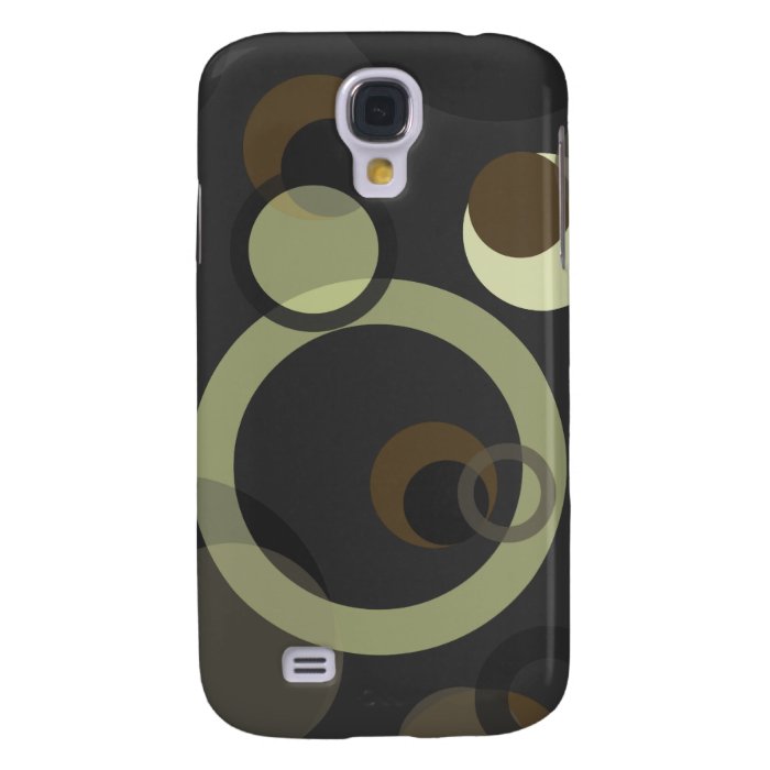 PixDezines Mod Bubbles, Monogram available Samsung Galaxy S4 Cover