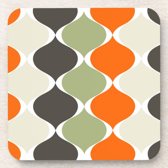 PixDezines mod ogee/diy background color Beverage Coaster (Front)