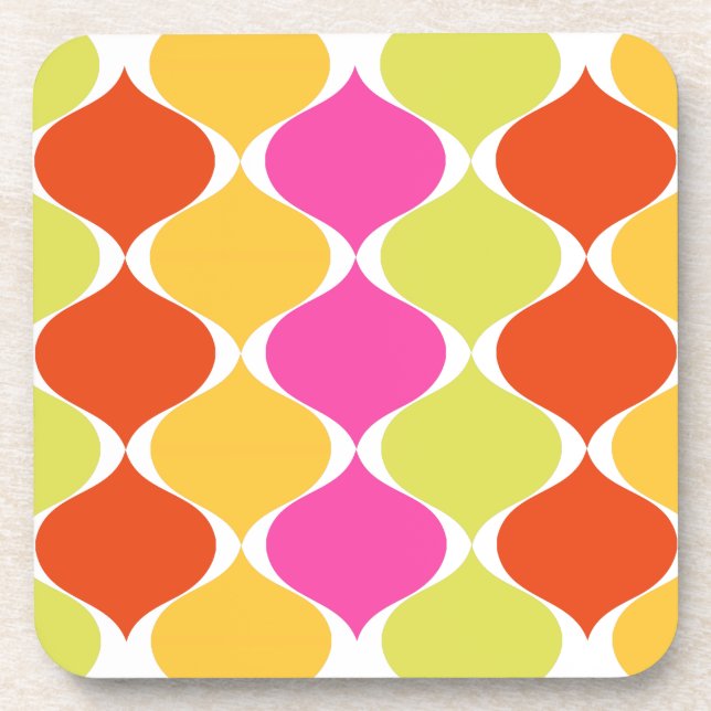 PixDezines mod ogee/diy background color Coaster (Front)