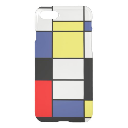 PixDezines Mondrian iPhone SE87 Case