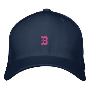 PixDezines monogram, customize it Embroidered Baseball Hat