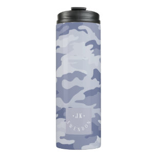 PixDezines Monogram Military Camouflage Thermal Tumbler