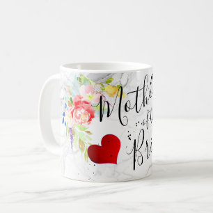 PixDezines Mother of the Bride/Floral Watercolor Coffee Mug