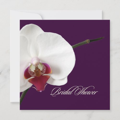 PixDezines orchids/phalaenopsis Personalized Invites
