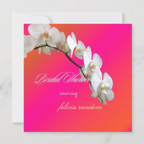 PixDezines orchids/phalaenopsis Personalized Announcement