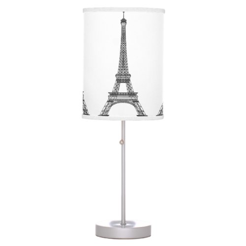 PixDezines Paris eiffel tower Table Lamp