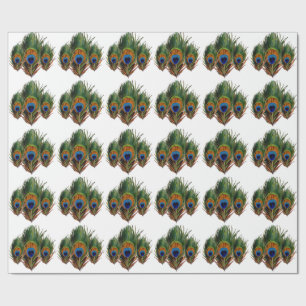 PixDezines peacock feather/diy background Wrapping Paper