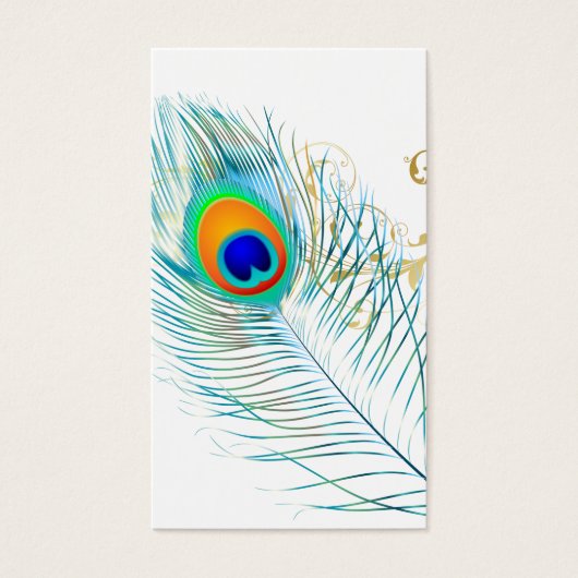 PixDezines PEACOCK PLUME+FILIGREE/DIY (Front)