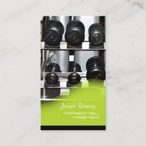 PixDezines Personal Trainer Business Cards