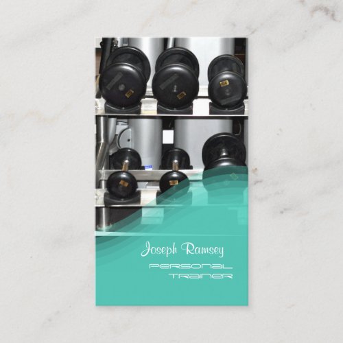 PixDezines Personal Trainer Business Cards