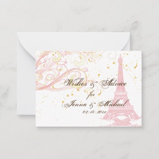 Customizable PixDezines la tour eiffel/paris Business Card Template