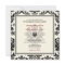 PixDezines Piqué, Damask/DIY color/Black+Off White