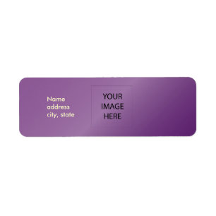 PixDezines Plain Lavender Easy Template Label