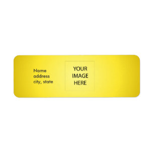 PixDezines Plain Lemon Easy Template Label