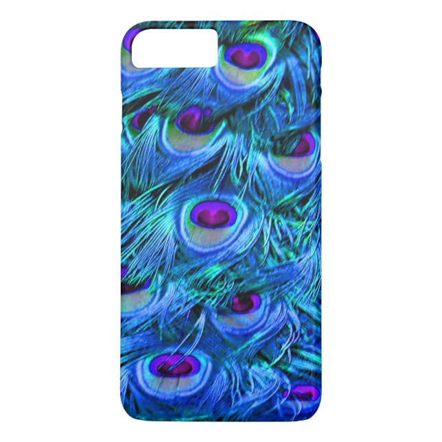 PixDezines Psychedelic Peacock Case-Mate iPhone Case (Back)