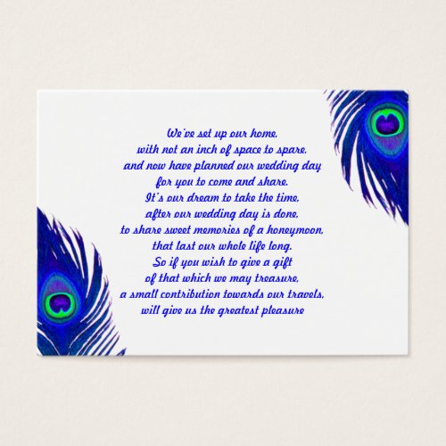 PixDezines psychedelic peacock/cobalt blue Business Card Templates