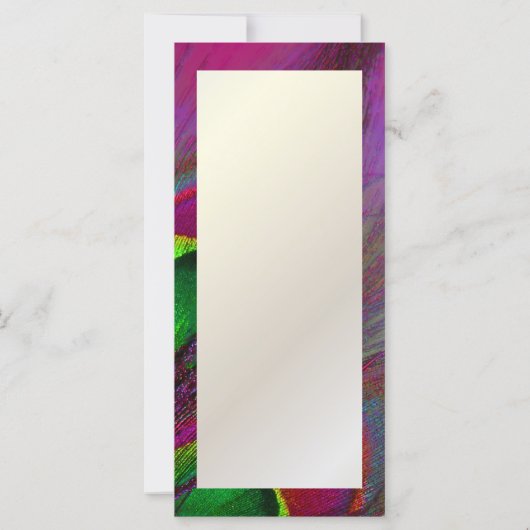 PixDezines Psychedelic Peacock, Customize It! (Back)