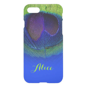 PixDezines Psychedelic Peacock Plume iPhone SE/8/7 Case