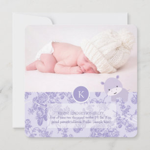 PixDezines purple hippo+toile Announcement
