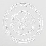 PixDezines Queen Bee Floral Wreath Embosser