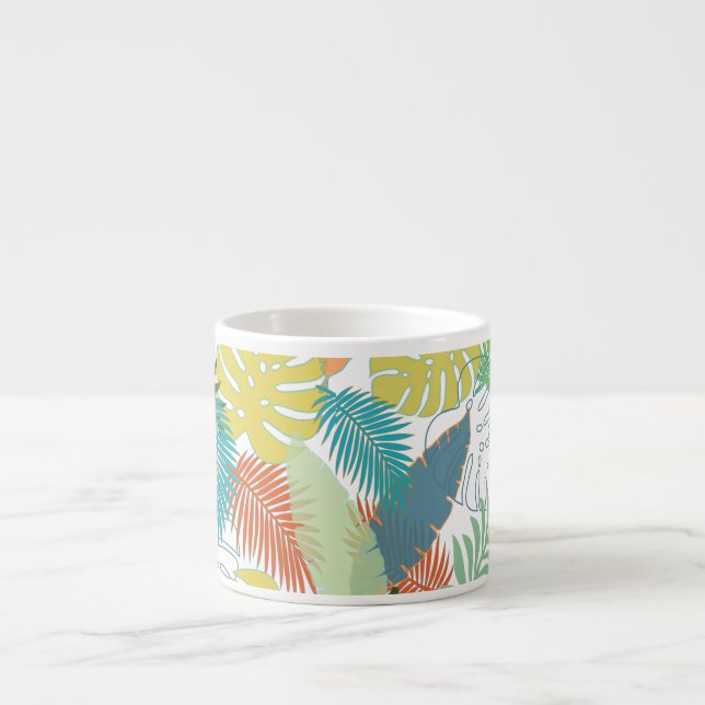 PixDezines rainforest/DIY background color Espresso Cup (Front)