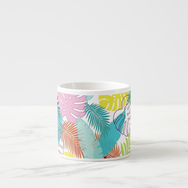 PixDezines rainforest/DIY background color Espresso Cup (Front)
