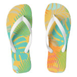 PixDezines rainforest/DIY background color Flip Flops PixDezines rainforest/DIY background color Flip Flops