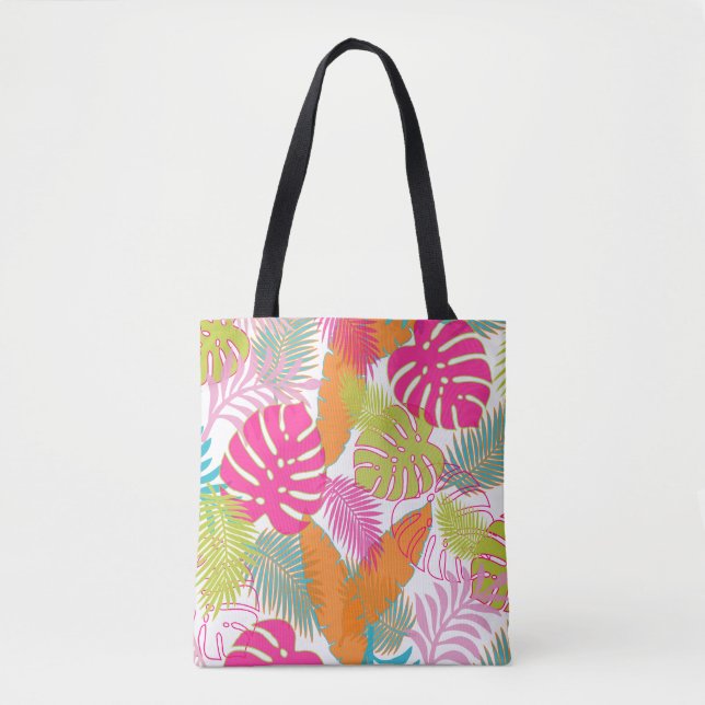 PixDezines Rainforest Foliage/DIY background Tote Bag (Front)